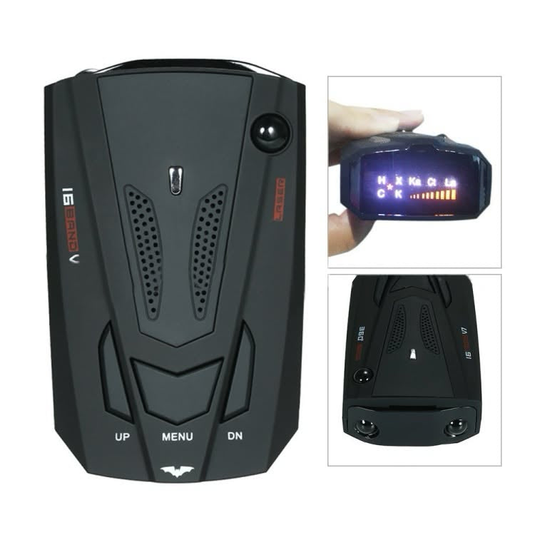 V7 360° anti-police radar detector