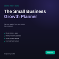 The Small Business Growth Planner — Undated (Printable + Digital)