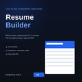 Resume / CV Builder — Offline Tool (No Subscription)