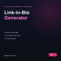 Link-in-Bio Page Generator — Offline Tool