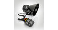 7-Sound 12V Car Horn & PA Siren — 100W Loud Multi-Tone Motorcycle/Car Alarm Speaker with Mic