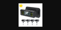 Solar Wireless Tyre Pressure Monitor (TPMS) — 4 Sensors, Real-Time Alerts